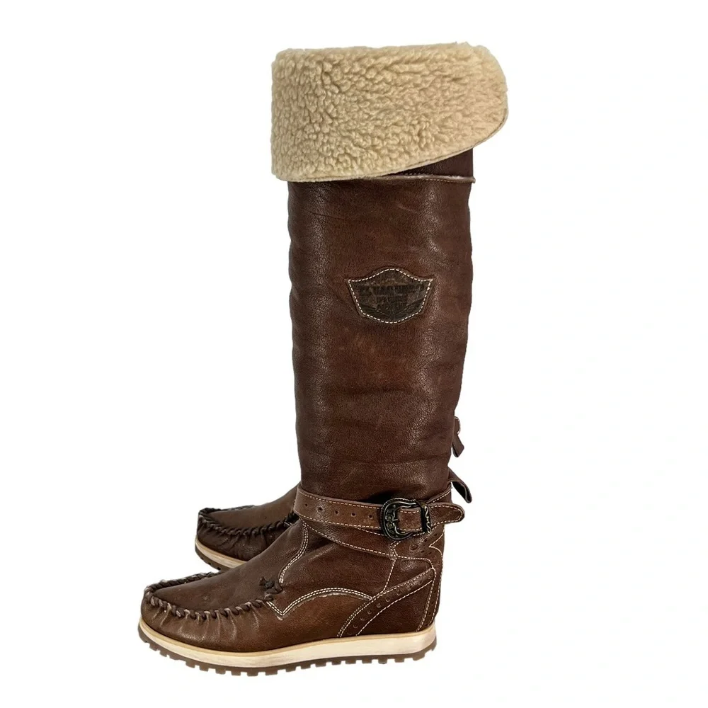 El Vaquero Tuscan Tall Boots 38